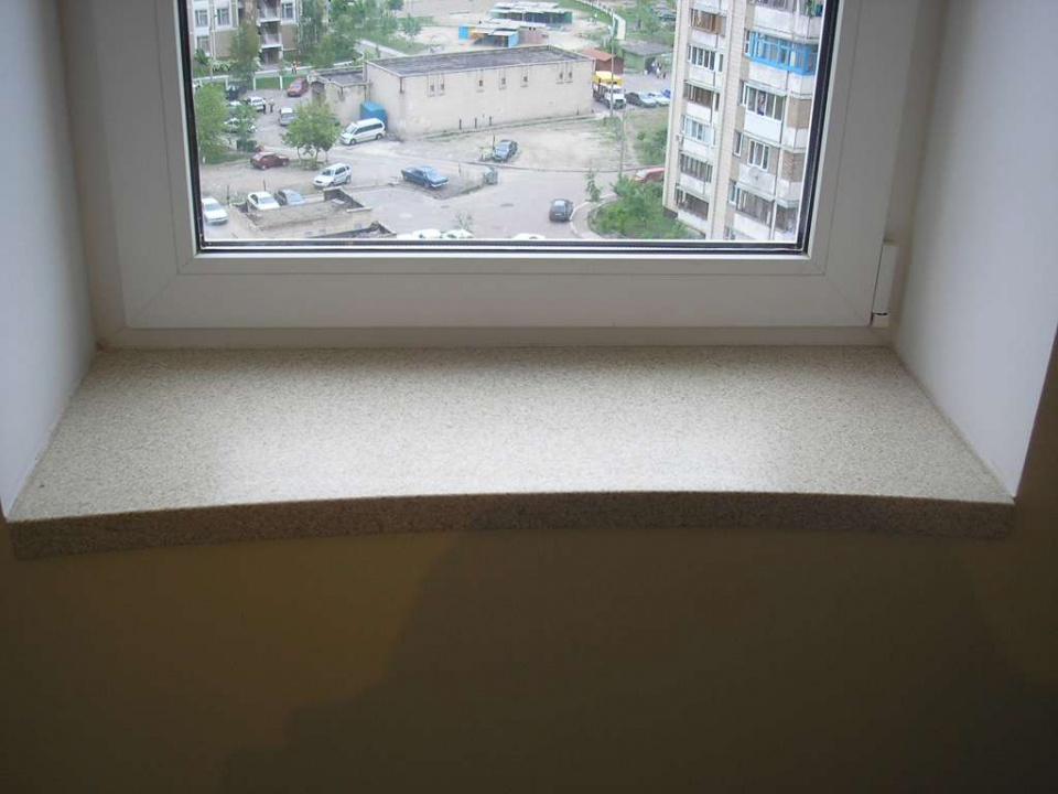 Подоконники из акрилового камня ᐉ Подоконники из акрила под заказ в Москве